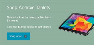 Shop Android Tablets banner